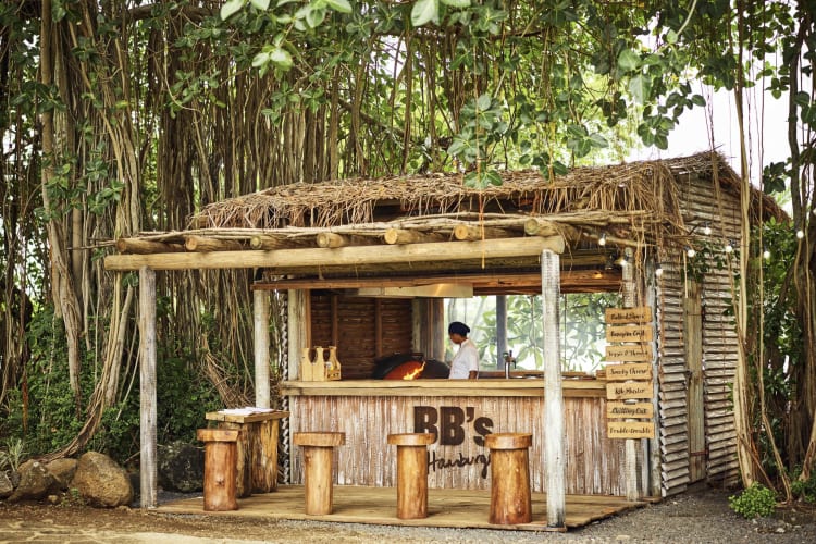 BBs outdoor area Under the Banyan Tree